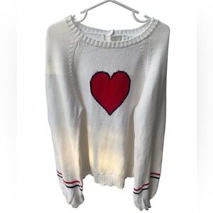 Janie And Jack Girls Youth Sweetheart 100% Cotton Sweater Perfect For Valentine